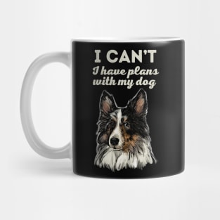 Plans with my Sheltie Mug